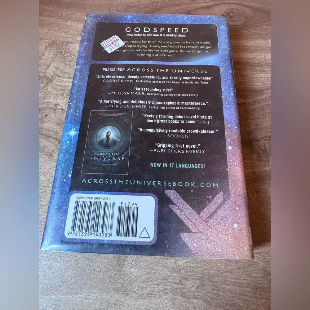 A Million Suns by Beth Revis (2012, Hardcover) (ex-library)